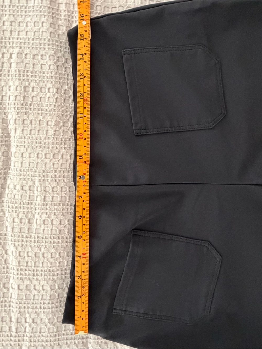 Mack + Liam Black Women's Wide Leg Pull On Cropped Culottes Pants 12 - Picture 7 of 8